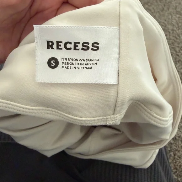 Cream Tennis Skirt - Picture 4 of 11